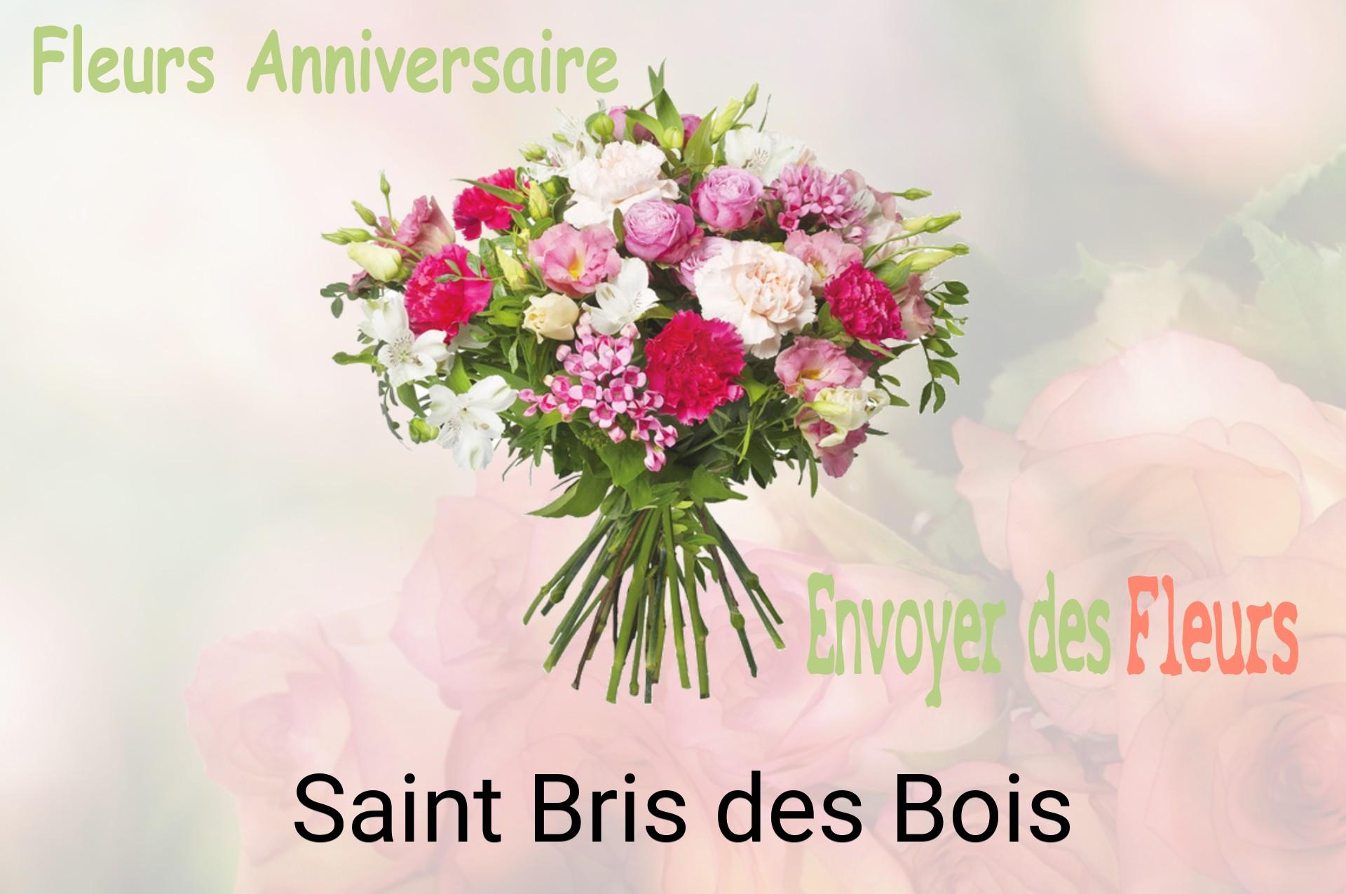 Bouquet de fleurs d’anniversaire livré à Saint-Bris-des-Bois