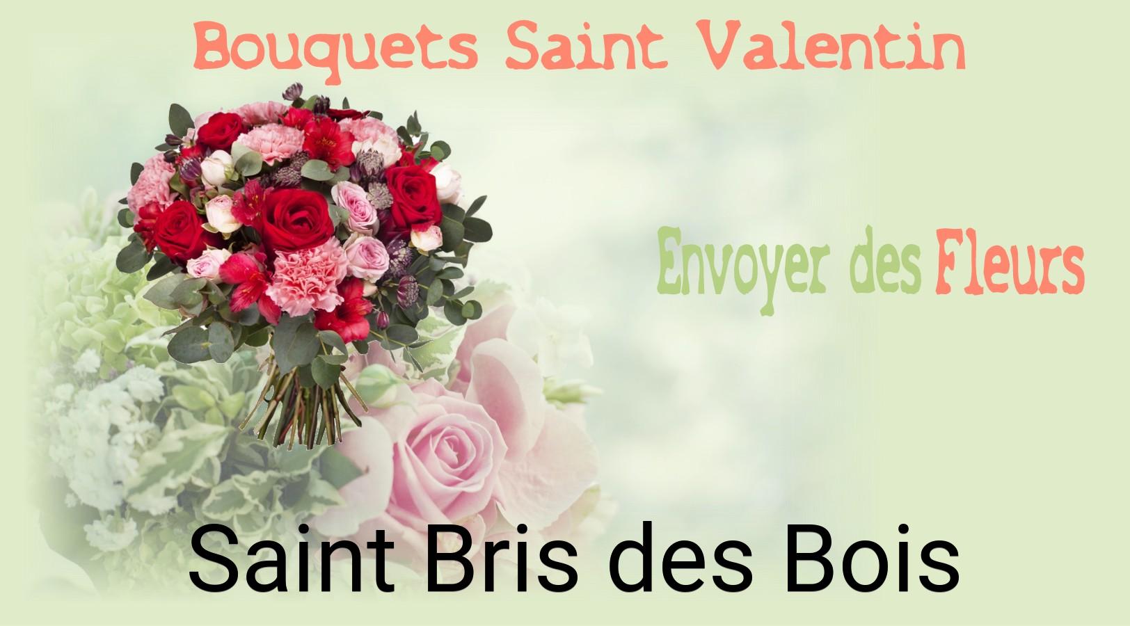 Roses de Saint-Valentin livrées à Saint-Bris-des-Bois